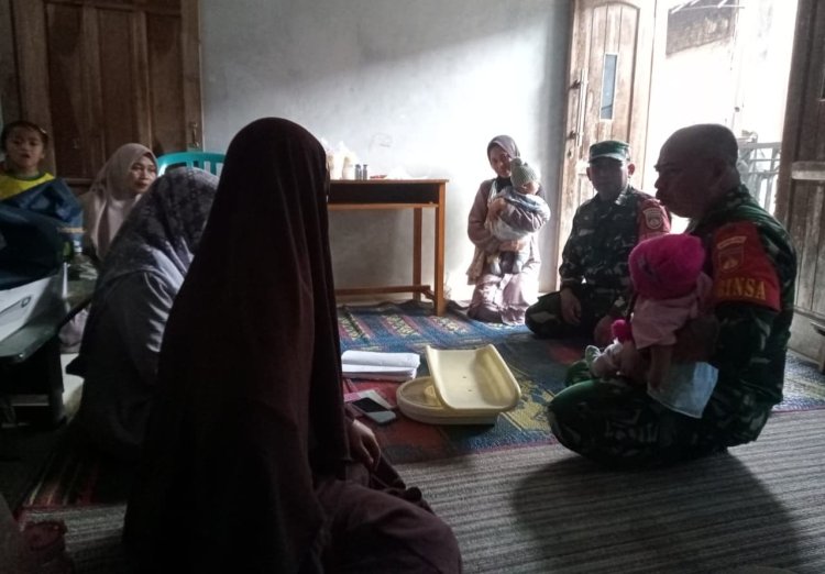 Puskesmas dan Koramil Posyandu Keliling