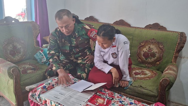 Senyum Terang di Desa Cikuya: Satgas TMMD Pastikan Bantuan KWH Listrik Berfungsi Maksimal