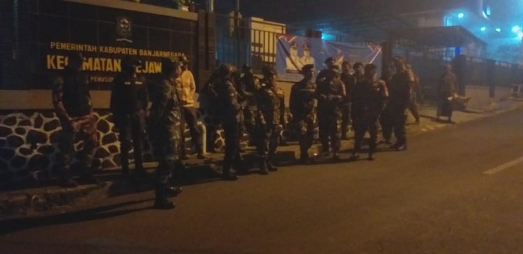 Koramil 16 Pejawaran Gelar Patroli Bersama Komponen Masyarakat