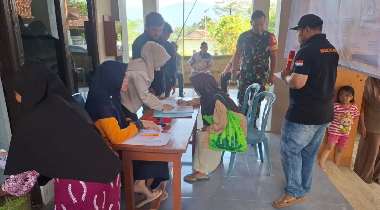 Koramil 08 Melaksanakan kerja Bakti