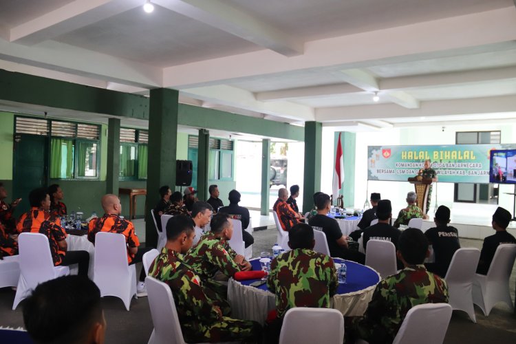 Halalbihalal Dandim 0704 Banjarnegara Bersama LSM dan Ormas