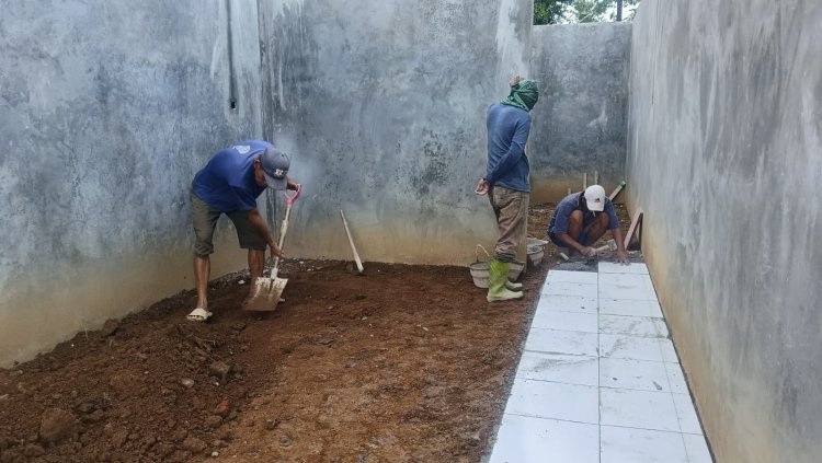 Sentuhan Akhir Mulai Terlihat KDKMP Petuguran Kian Siap Digunakan