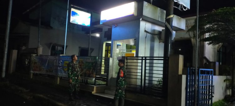 Babinsa Koramil 06 Kalibening Aktif  Laksanakan Patroli malam Dipastikan Wilayah Aman