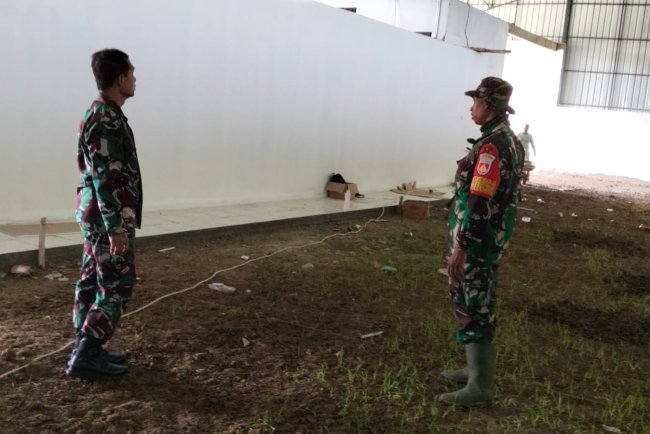 Pj Danramil 03 Wanadadi Tinjau Pembangunan KDKMP di Desa Linggasari