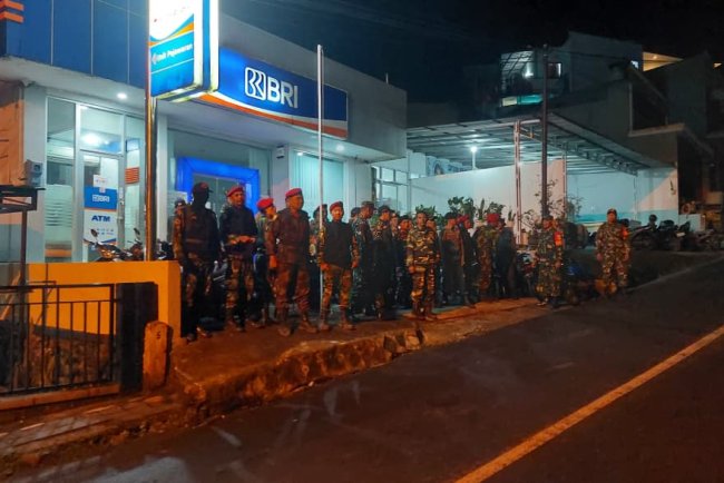  Koramil 16 Pejawaran Gelar Patroli Bersama Komponen Masyarakat