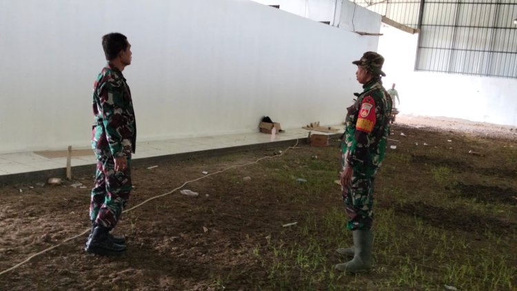Pj Danramil 03 Wanadadi Tinjau Pembangunan KDKMP di Desa Linggasari