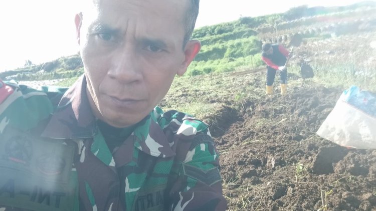 Mengawal Asa dari Pondasi Peran Babinsa di Balik Pembangunan KDKMP Pekasiran