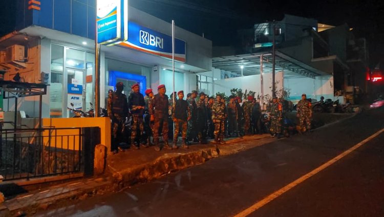 Koramil 16 Pejawaran Gelar Patroli Bersama Komponen Masyarakat