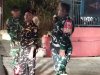 Untuk Memastikan Keamanan Anggota Koramil 07 Mandiraja melaksanakan Patroli malam bersama Banser