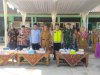 Babinsa Posramil Pagedongan Wakili Danposramil Hadiri Purnawiyata Kelas IX SMP Negeri 1 Pagedongan
