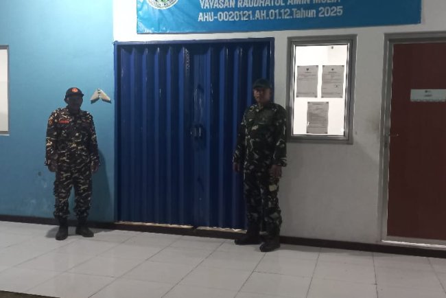 Babinsa Koramil 15Rakit Patroli Wilayah Bersama Linmas