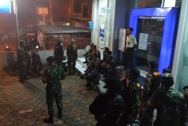 Koramil 16 Pejawaran Gelar Patroli Bersama Komponen Masyarakat