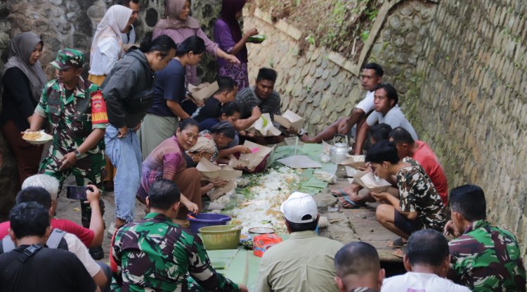 Doa Bersama Tandai Dimulainya Rehab Jembatan Perintis Garuda di Desa Kincang