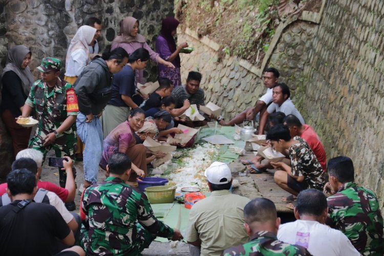Doa Bersama Tandai Dimulainya Rehab Jembatan Perintis Garuda di Desa Kincang