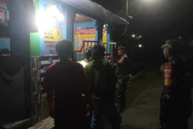 Patroli Malam Cegah Gangguan Kamtibmas