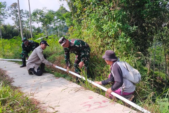 Satgas TMMD Reg 129 Percepat Jaringan Air Bersih