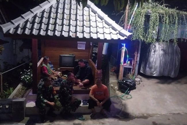 Keterlibatan Babinsa dalam kegiatan Patroli