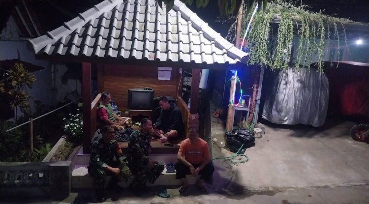 Keterlibatan Babinsa dalam kegiatan Patroli
