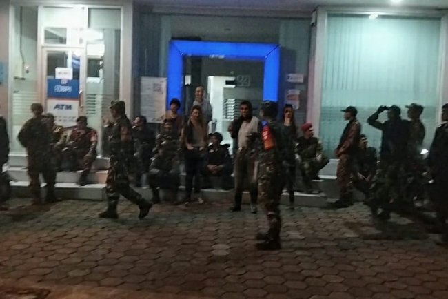 Koramil 16 Pejawaran Gelar Patroli Bersama Komponen Masyarakat
