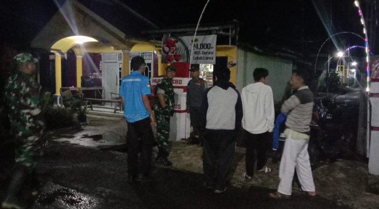 Ciptakan suasana Aman Babinsa patroli di wilayah Koramil 06 Kalibening