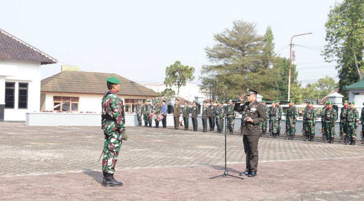 Jelang HUT TNI ke-81 Dandim Banjarnegara Pimpin Ziarah Nasional di TMP Sureng Yudha