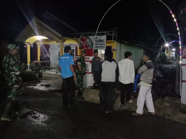 Ciptakan suasana Aman Babinsa patroli di wilayah Koramil 06 Kalibening
