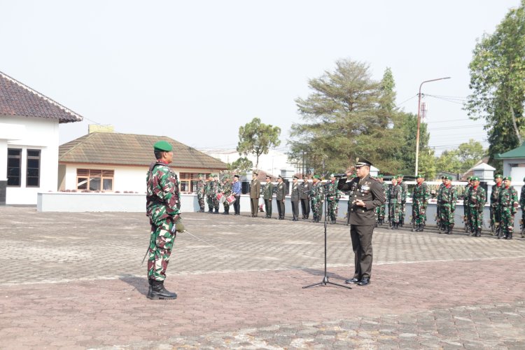 Jelang HUT TNI ke-81 Dandim Banjarnegara Pimpin Ziarah Nasional di TMP Sureng Yudha