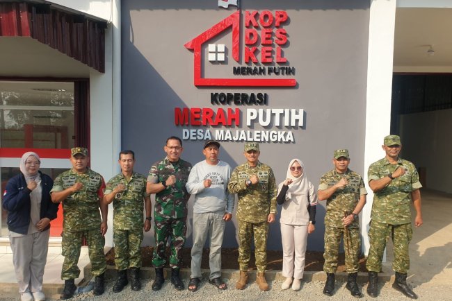Dandim Banjarnegara Dampingi Tim Mabes TNI Verifikasi KDKMP di Desa Masaran dan Majalengka