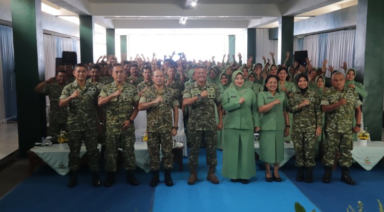 Danrem 071 Wijayakusuma ke Banjarnegara Prajurit Harus Profesional Iman Jangan Ditinggalkan
