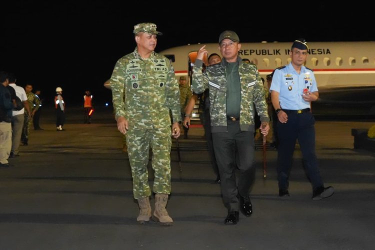 Pangdam IV/Diponegoro Sambut Panglima TNI di Yogyakarta