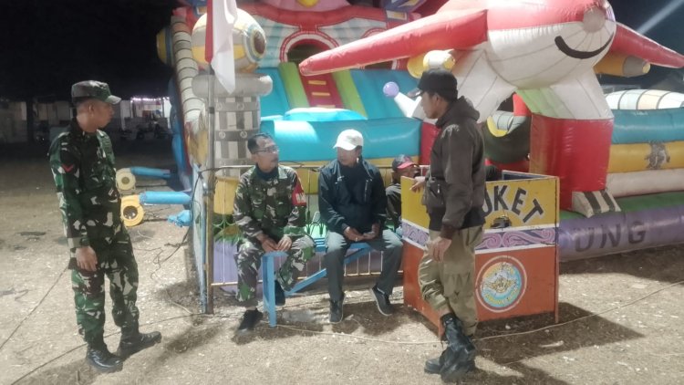 Ciptakan suasana Aman Babinsa patroli di wilayah Koramil 14/Madukara