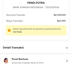 Layanan Pelanggan OVO untuk Kendala Saldo Terpotong dan Transfer Pending..