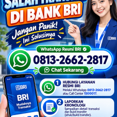 Layanan Bank BRI 24 Jam Aktif Ini Dia nomor layanan BRI Call Center Cs BRI